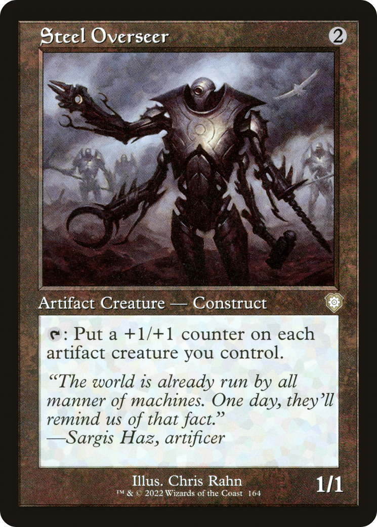 Steel Overseer (Retro Frame) (BRC-164) [The Brothers' War Commander]