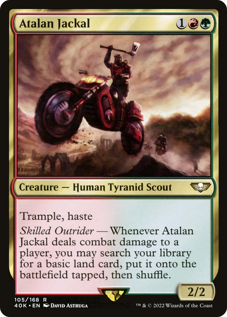 Atalan Jackal (40K-105) [Warhammer 40,000 Commander]