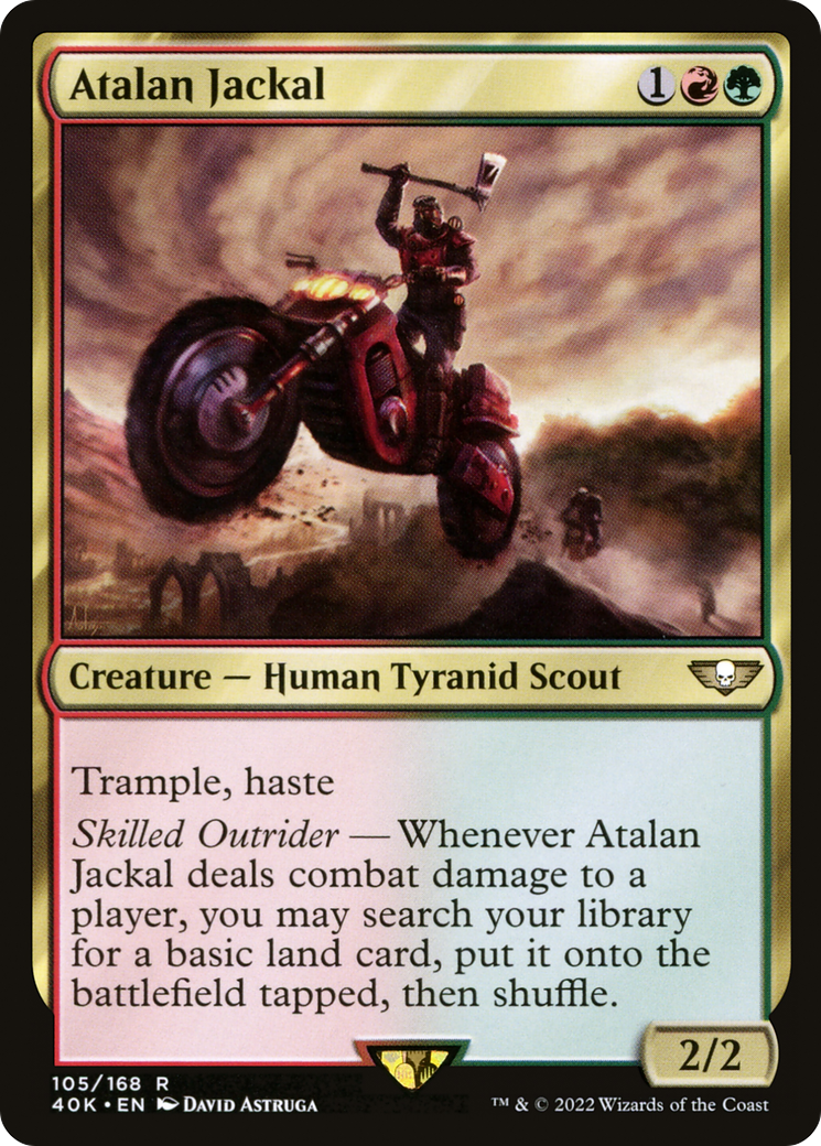 Atalan Jackal (40K-105) [Warhammer 40,000 Commander]