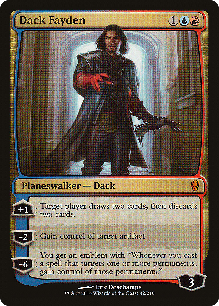 Dack Fayden (CNS-042) [Conspiracy] Foil