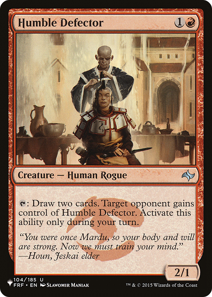 Humble Defector (LIST-FRF-104) [The List]