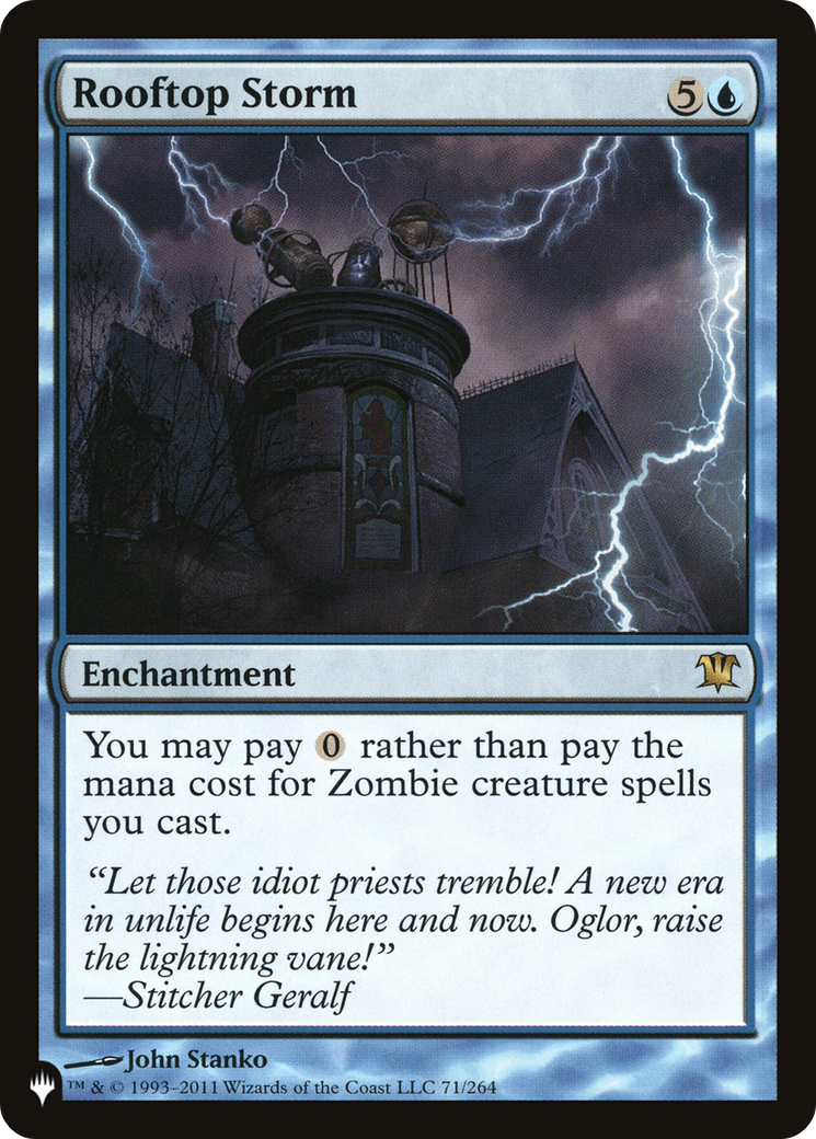 Rooftop Storm (LIST-ISD-71) [The List]
