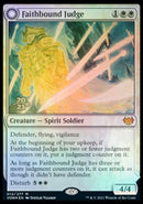 Faithbound Judge // Sinner's Judgment (PRE-12S) [Innistrad: Crimson Vow Promos]: (Double Faced Transform) Foil