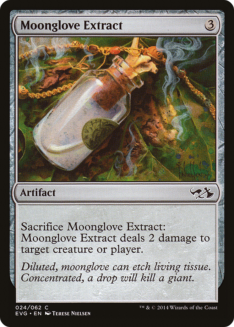 Moonglove Extract (DD3-024) [Duel Decks Anthology: Elves vs. Goblins]