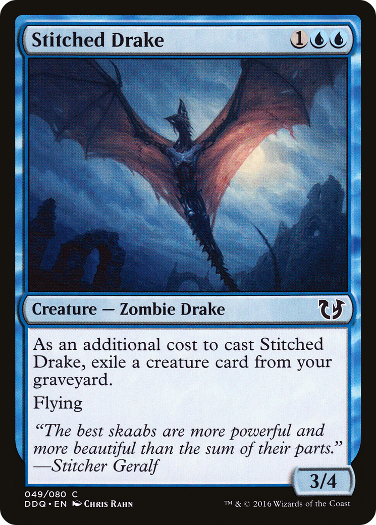 Stitched Drake (DDQ-049) [Duel Decks: Blessed vs. Cursed]
