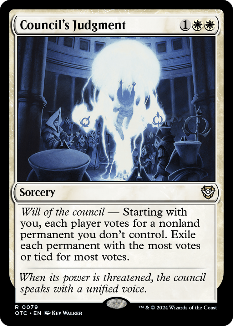 Council's Judgment (OTC-079) [Outlaws of Thunder Junction Commander]