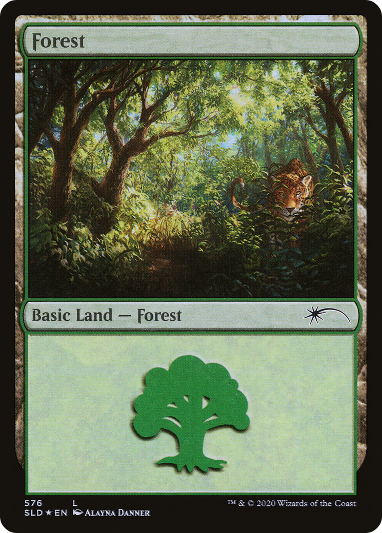 Forest (SLD-576) [Secret Lair Drop] Foil