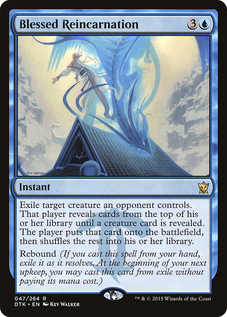 Blessed Reincarnation (DTK-047) [Dragons of Tarkir]