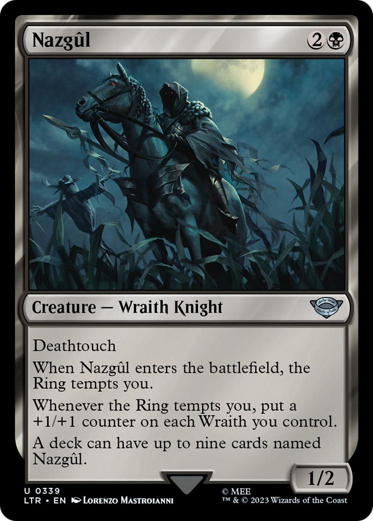 Nazgûl (LTR-339) [The Lord of the Rings: Tales of Middle-earth] Foil