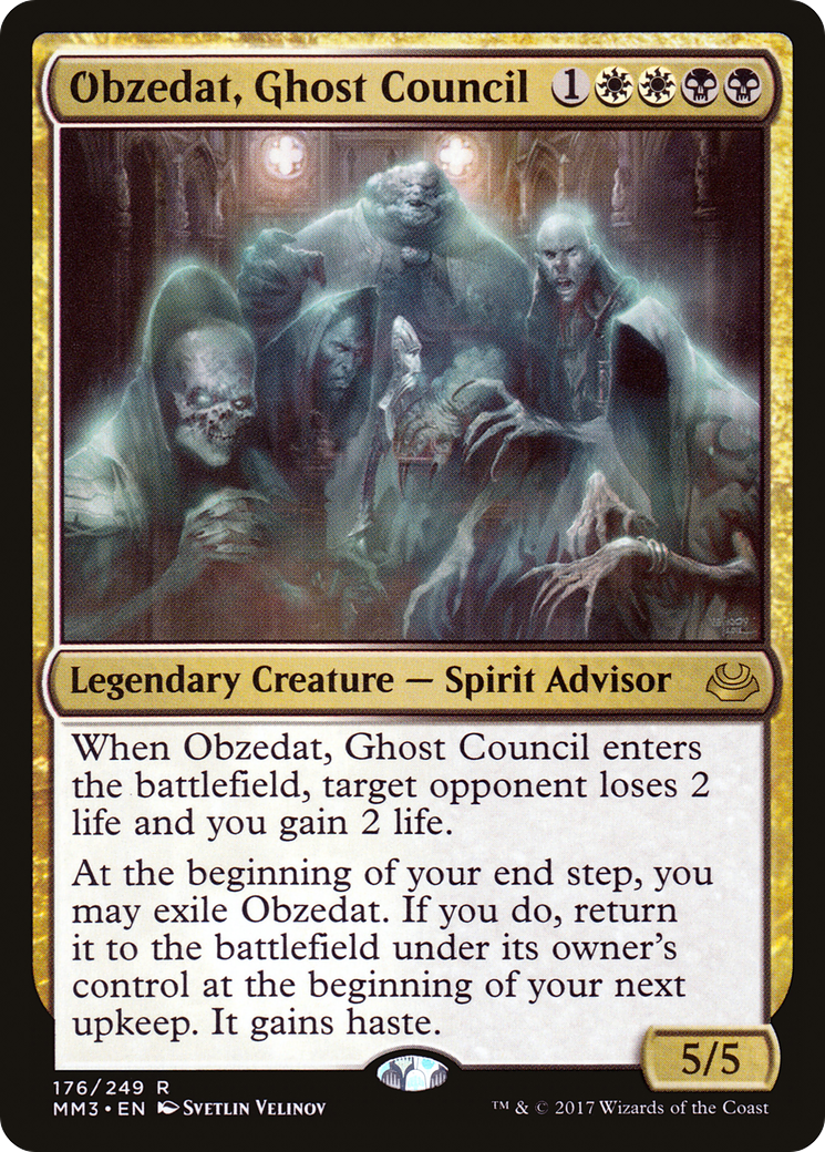 Obzedat, Ghost Council (MM3-176) [Modern Masters 2017]