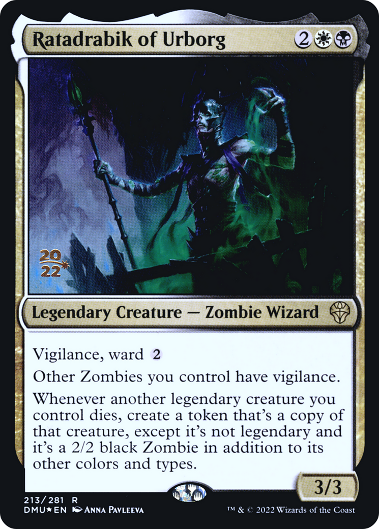 Ratadrabik of Urborg (PRE-213) [Dominaria United Promos] Foil