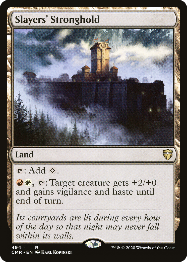Slayers' Stronghold (CMR-494) [Commander Legends]
