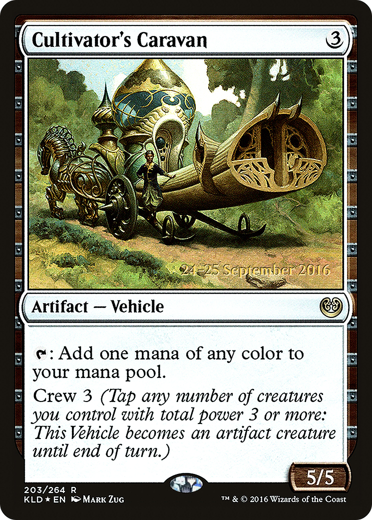 Cultivator's Caravan (PRE-203S) [Kaladesh Promos] Foil
