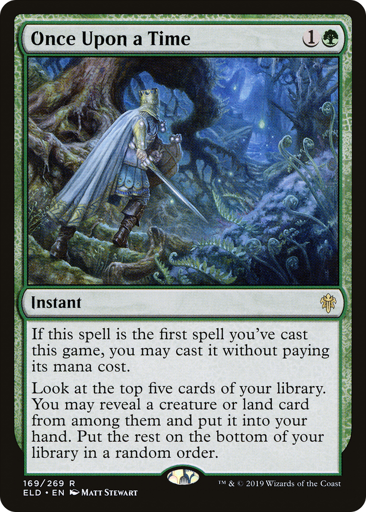 Once Upon a Time (ELD-169) [Throne of Eldraine]