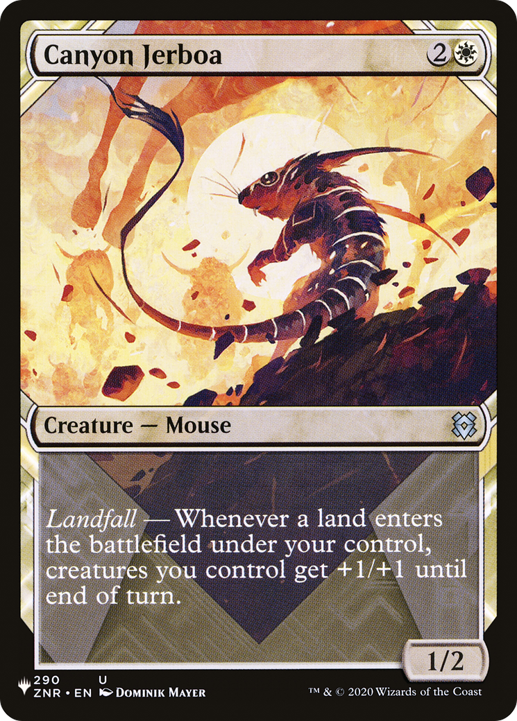 Canyon Jerboa (LIST-ZNR-290) [The List]: (Showcase)