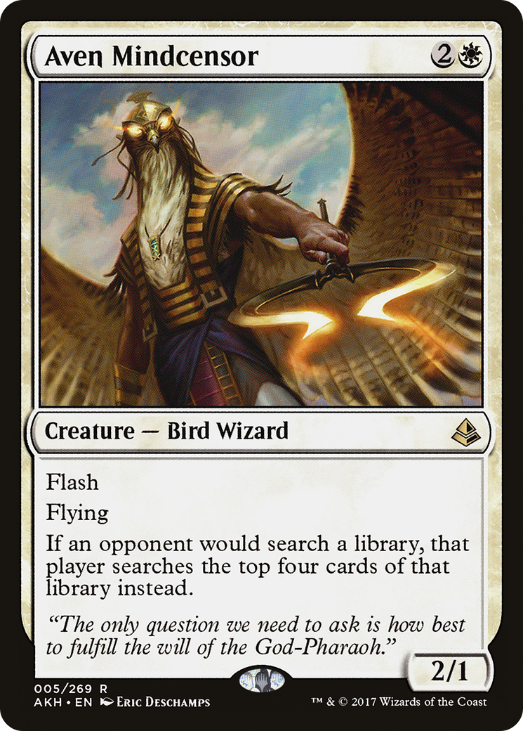 Aven Mindcensor (AKH-005) [Amonkhet]