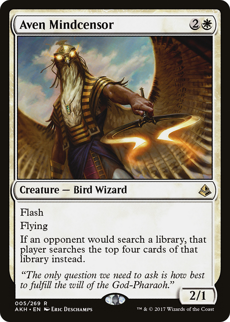 Aven Mindcensor (AKH-005) [Amonkhet]