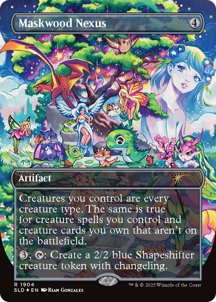 Maskwood Nexus (SLD-1904) [Secret Lair Drop] (Borderless) Foil