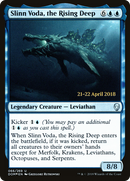 Slinn Voda, the Rising Deep (PRE-66S) [Dominaria Promos] Foil