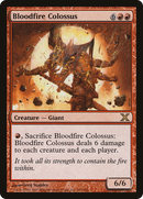 Bloodfire Colossus (10E-191) [Tenth Edition] Foil