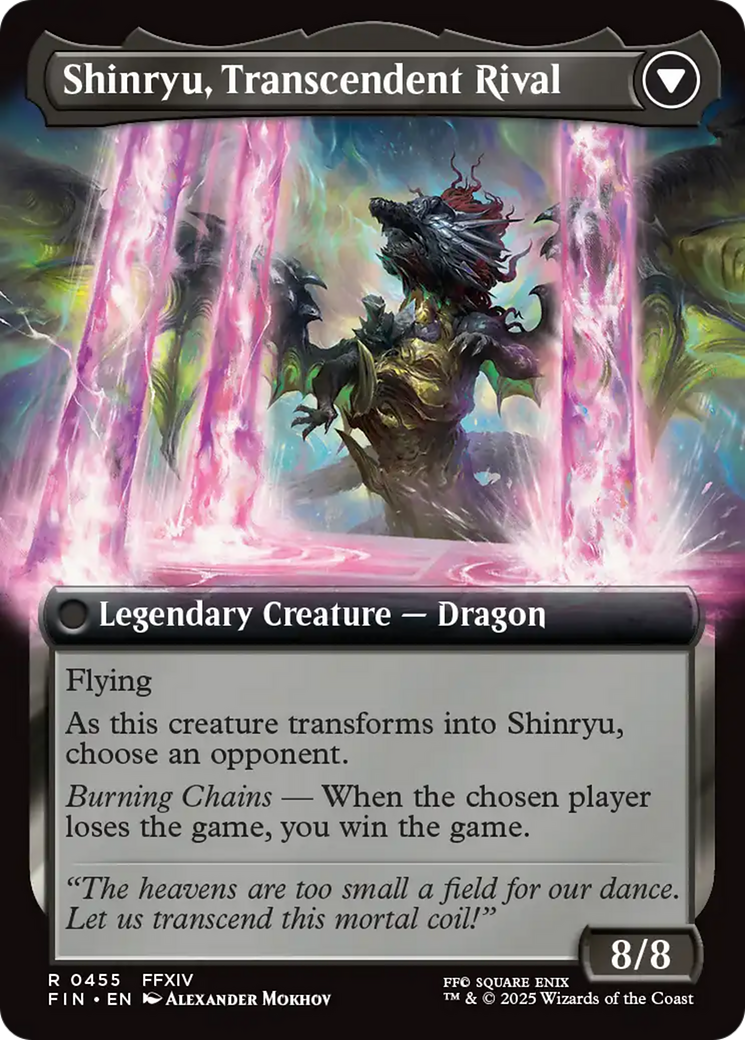 Zenos yae Galvus (Extended Art) (FIN-455) [FINAL FANTASY]: (Extended Art) Foil