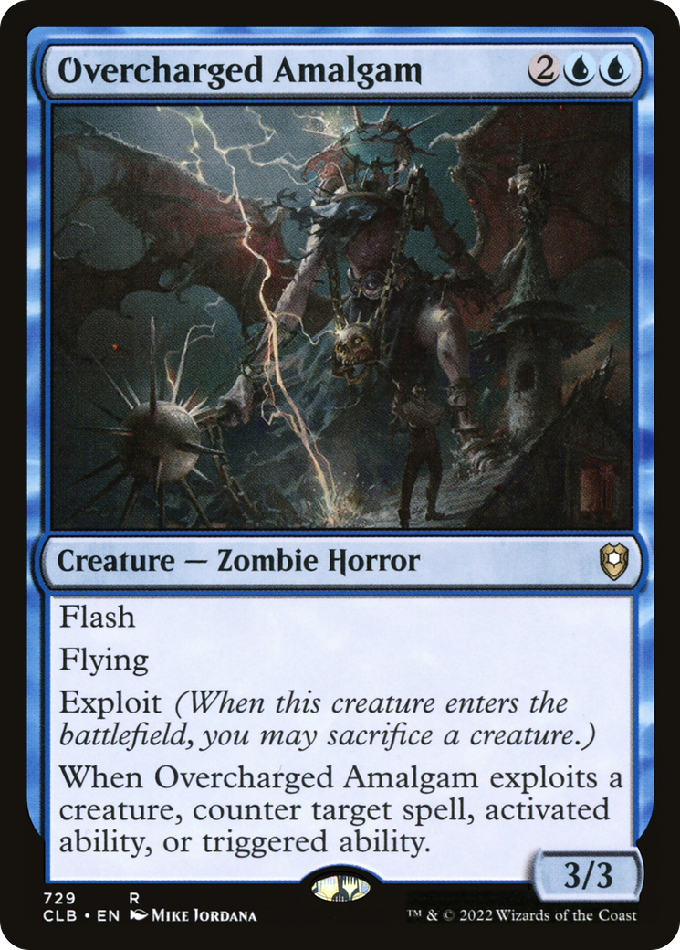 Overcharged Amalgam (CLB-729) [Commander Legends: Battle for Baldur's Gate]