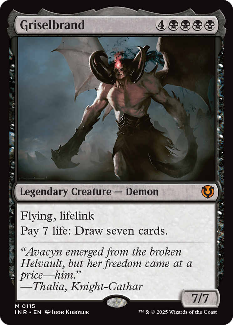 Griselbrand (INR-115) [Innistrad Remastered] Foil