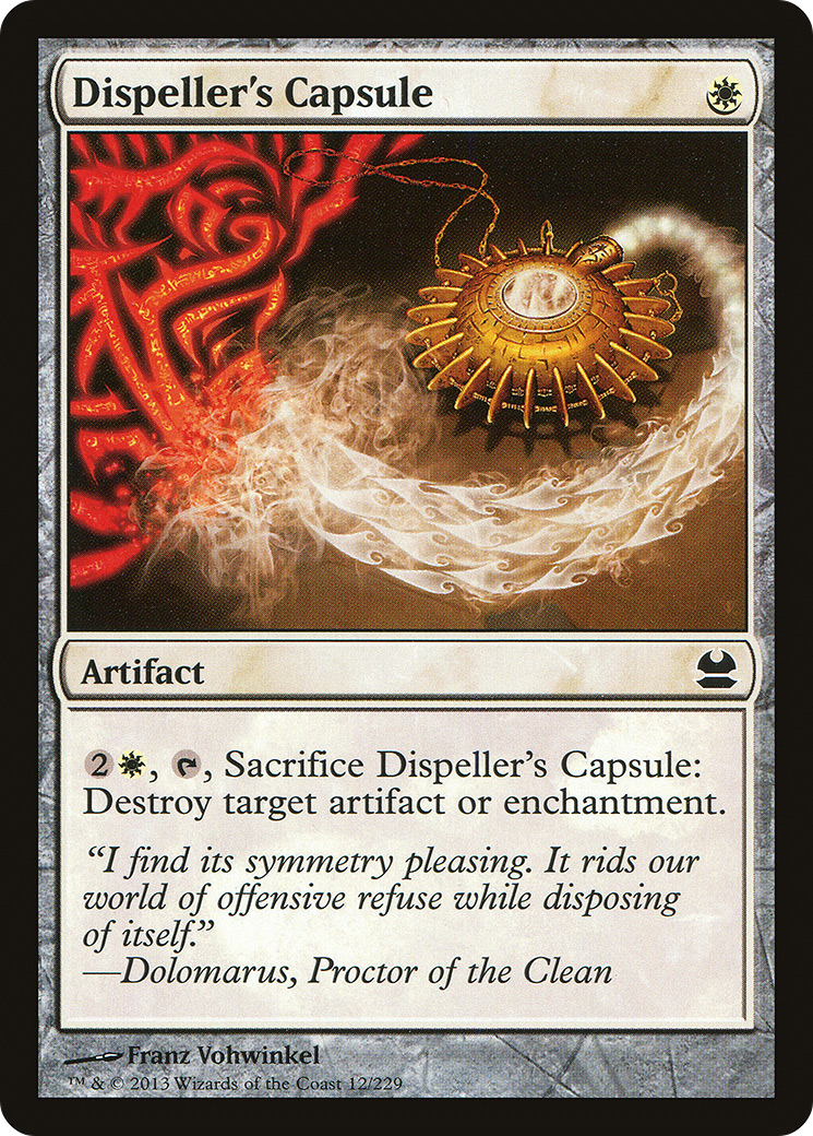 Dispeller's Capsule (MMA-012) [Modern Masters]
