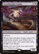 Gravebreaker Lamia (THB-098) [Theros Beyond Death]: (enchantment) Foil