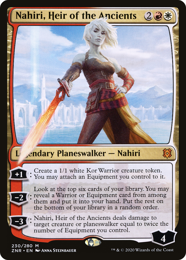 Nahiri, Heir of the Ancients (ZNR-230) [Zendikar Rising]