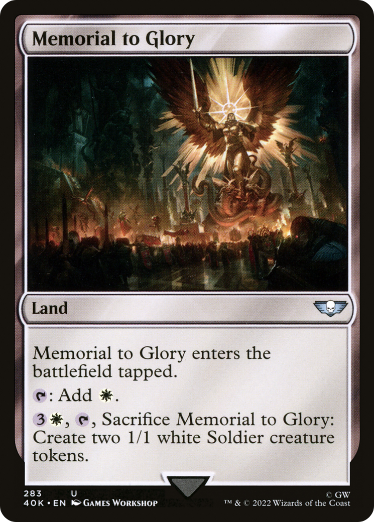 Memorial to Glory (40K-283) [Warhammer 40,000 Commander]