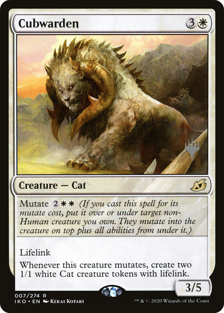 Cubwarden (PPIKO-07P) [Promo Pack: Ikoria: Lair of Behemoths Promos]