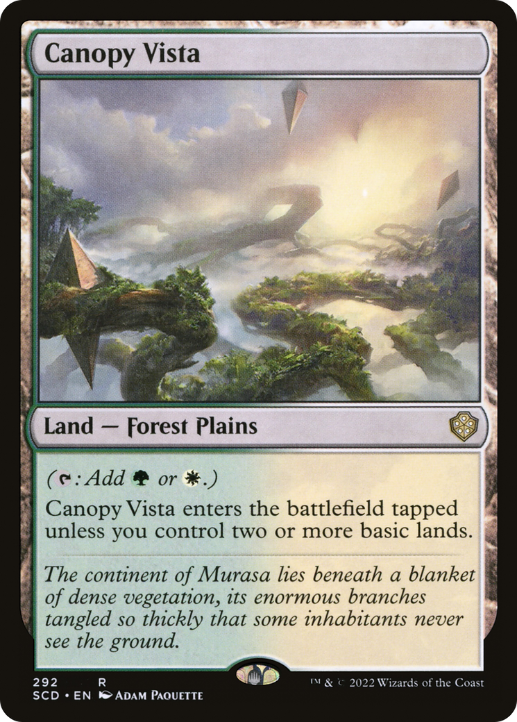 Canopy Vista (SCD-292) [Starter Commander Decks]