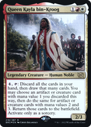 Queen Kayla bin-Kroog (PRE-218) [The Brothers' War Promos] Foil