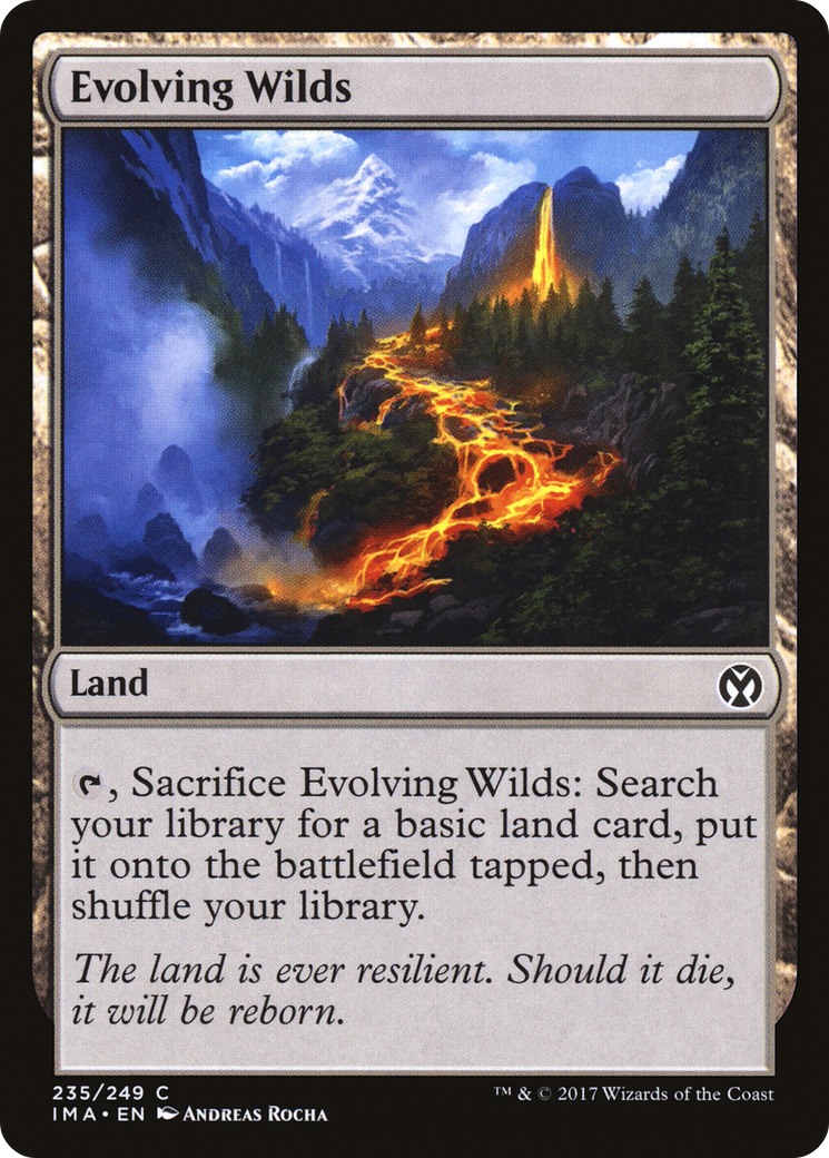 Evolving Wilds (IMA-235) [Iconic Masters]