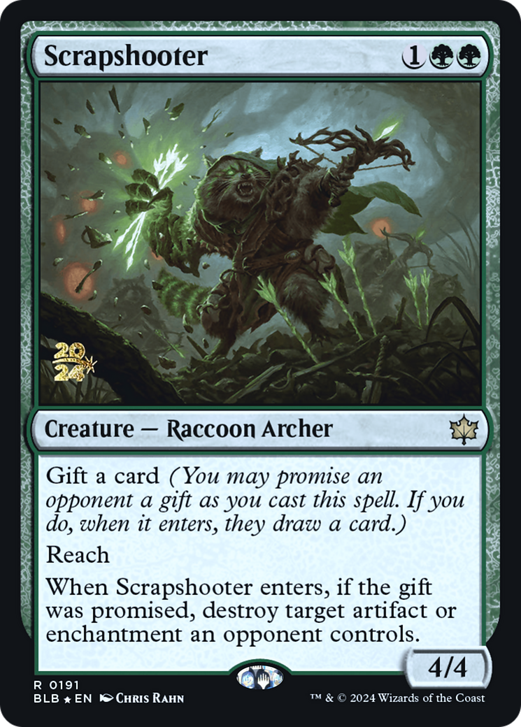 Scrapshooter (PRE-191S) [Bloomburrow Promos] Foil