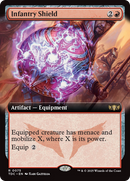 Infantry Shield (TDC-075) [Commander: Tarkir: Dragonstorm]: (Extended Art)