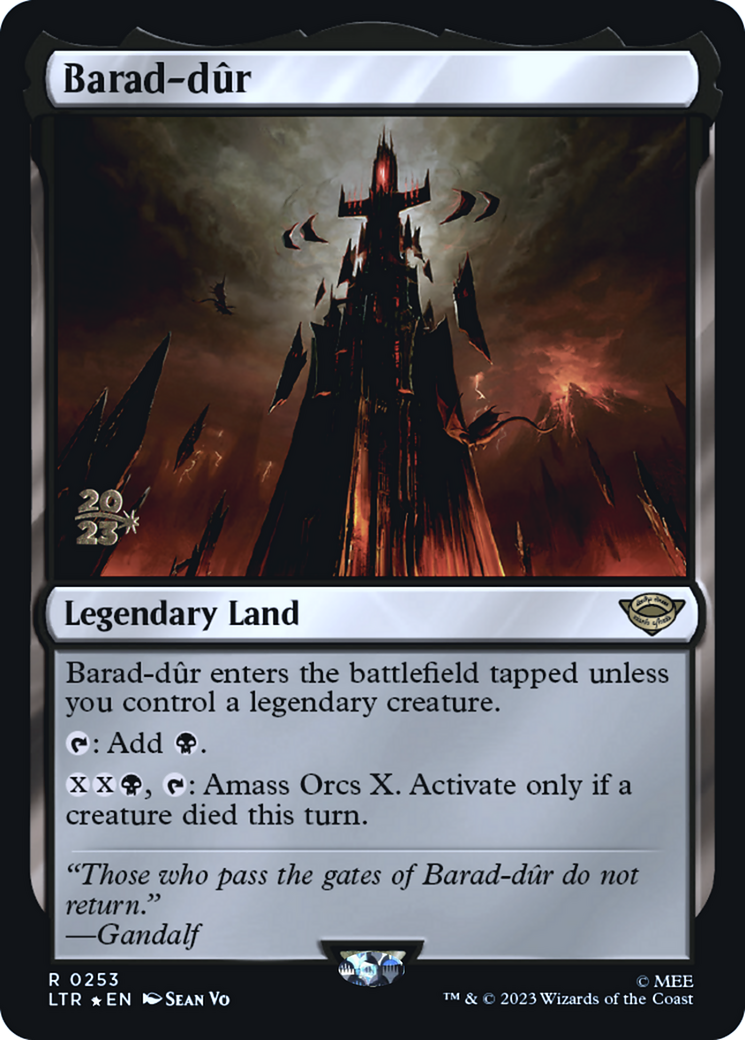 Barad-dûr (PRE-253S) [Tales of Middle-earth Promos] Foil