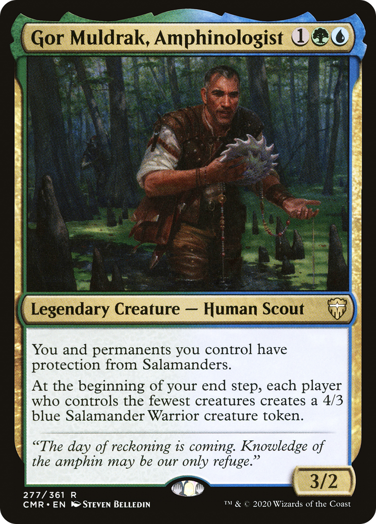 Gor Muldrak, Amphinologist (CMR-277) [Commander Legends]