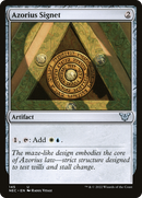 Azorius Signet (NEC-145) [Neon Dynasty Commander]