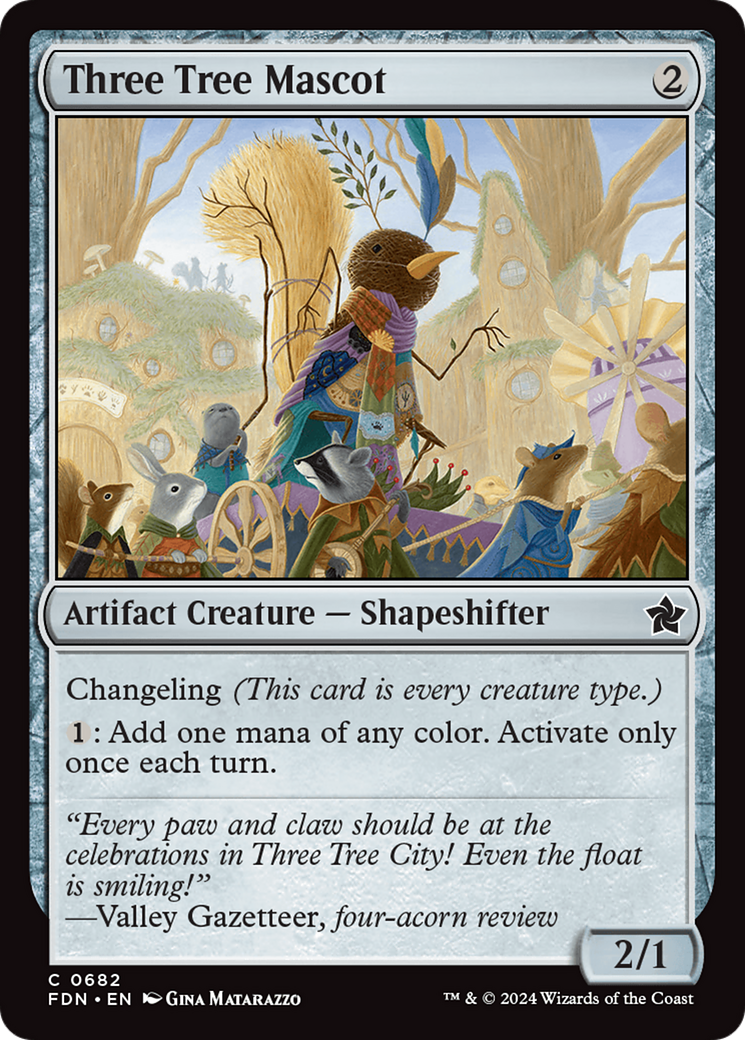Three Tree Mascot (FDN-682) [Foundations]