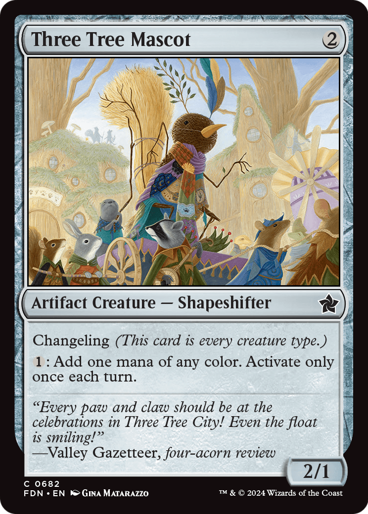 Three Tree Mascot (FDN-682) [Foundations]