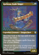 Korlessa, Scale Singer (Foil Etched) (CLB-538) [Commander Legends: Battle for Baldur's Gate] Foil