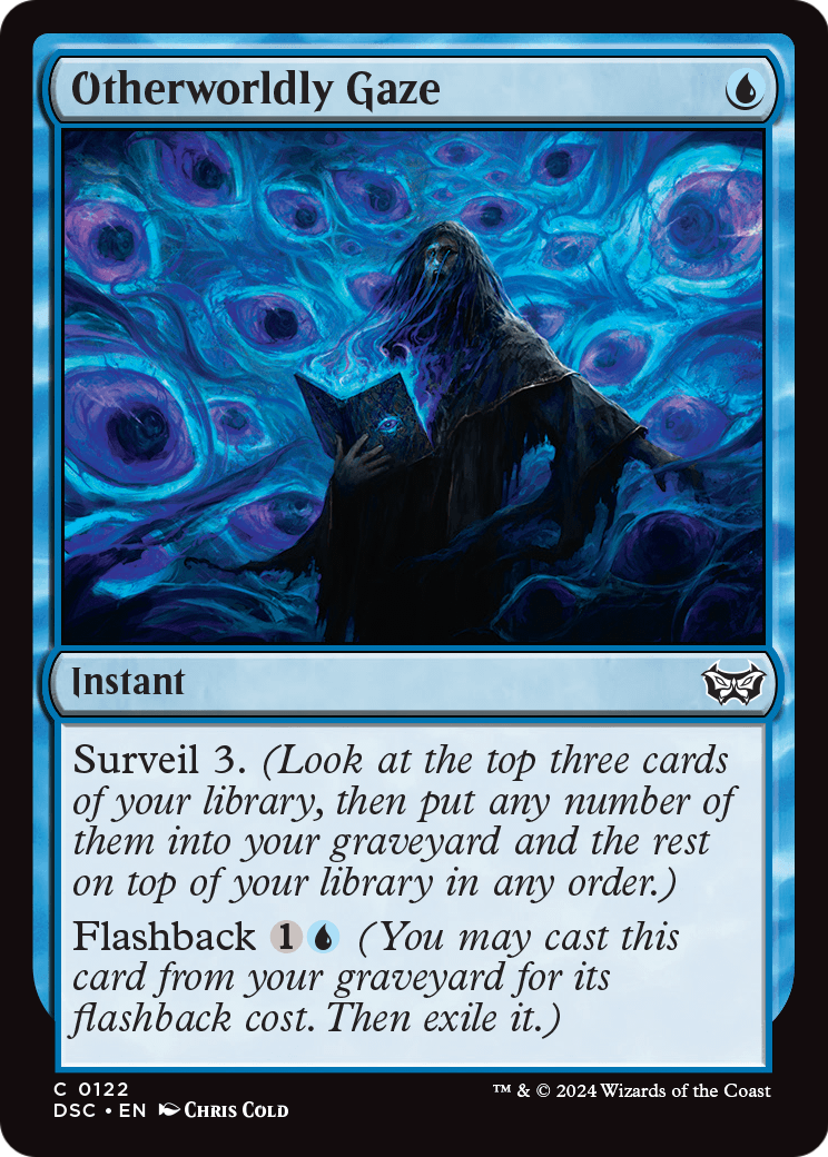 Otherworldly Gaze (DSC-122) [Duskmourn: House of Horror Commander]