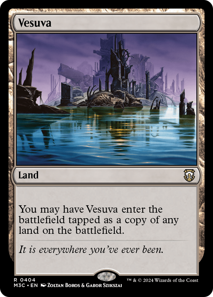 Vesuva (M3C-404) [Modern Horizons 3 Commander] Foil