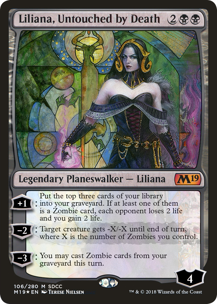 Liliana, Untouched by Death (MEDIA-106) [San Diego Comic-Con 2018] Foil