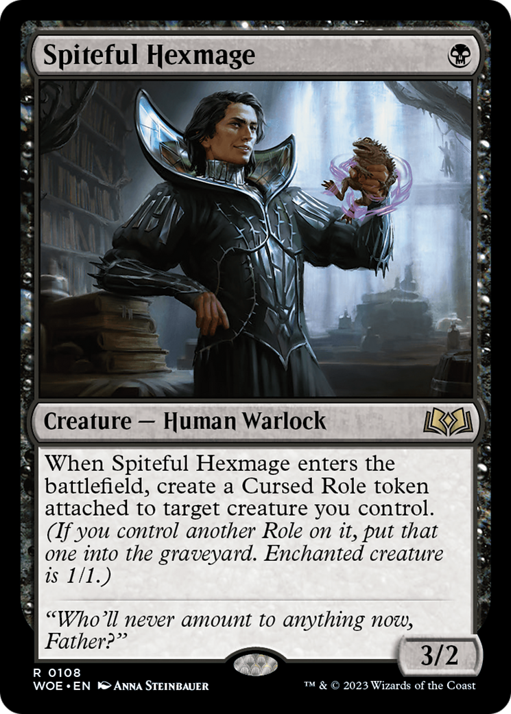Spiteful Hexmage (WOE-108) [Wilds of Eldraine]