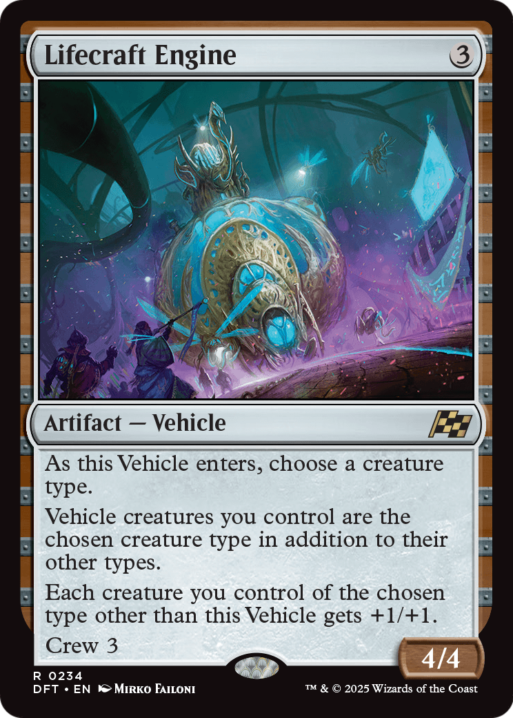Lifecraft Engine (DFT-234) [Aetherdrift] Foil