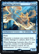 Enduring Curiosity (PRE-51S) [Duskmourn: House of Horror Promos]: (enchantment) Foil