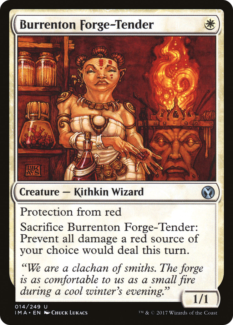Burrenton Forge-Tender (IMA-014) [Iconic Masters] Foil